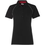 Victory Ladies Golf Shirt Black
