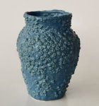 Blue Ceramic Barnacle Vase 40X26CM