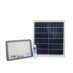 Ashcomonline 400W Jt-clear Solar Rechargeable Flood Lamp Solar Light Set