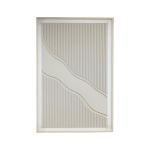 80 X 120CM Line Design Frame Cream