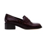 Bet Nia Leather Loafer -bordeaux