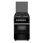 Ferre 4 Electric Burner Electric Oven - Black