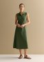 Cotton Pique Sleeveless Polo Dress