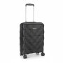 ELLE Medium 4 Wheel Trolley Case Black