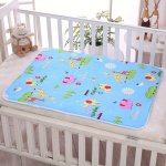 90CM 35IN 70CM 27IN Baby Waterproof Diaper Changing Urine Absorbent Mat Baby Nappy Changing Pad Soft Reusable Washable Mattress