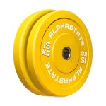 Alphastate Colour Bumper Plates - 2X 15KG