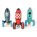 Wooden Toy Rocket Construction