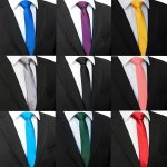 1PC Men's Pure Color Tie Ideal Choice For Gifts For Men Daily Life Formal Occasions Birthday Festival Party Wedding