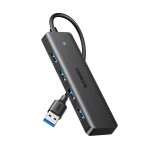 UGreen 4-IN-1 USB 3.0 Hub - High-speed 5GBPS Data Transfer - GREY-CM219-25851