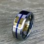 1pc 8mm Stainless Steel Ring For Men And Women Suitable For Daily Engagement Wedding Gift Simple And Comfortable Men Women Universal Couple Ring Jewelry Jewelry