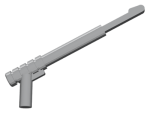 Parts Weapon - Spear Gun With Rounded Trigger And Thin Spear Base 30088 - Flat Silver