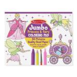 Melissa Princess & Fairy Jumbo Colouring Pad