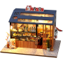 Diy MINI Sushi Shop Building Kit Creative Assembly Toy Gift