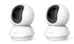 Tapo C200 Pan tilt Home Security Wifi Camera 1080P Two-way Audio 2-PACK