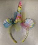 Unicorn Alice Band With Crown