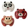 Silicone Animals Pacifier For Your Baby - Panda Teddy And Monkey