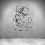 Hug With Longing - Grey H 600MM X L 400 Mm