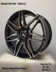 18" Mercedes-benz Alloy Rims 8J All Round 5 112 Pcd