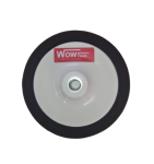 Black Compound Polishing Sponge 150X50MM M14 X 2MM White Backing