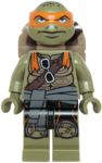 Minifigure Preloved Tmnt Michelangelo Frown Movie Version TNT040