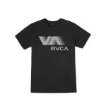 RVCA Va Blur Ss T-Shirt Black - 2XL