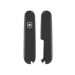 Victorinox Swiss Army Victorinox Black Handle Scale Set For 91MM Swiss Army Pocket Knives