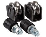 GM-GWR60 Scw Radius Gate Wheels 60MM Guides Incl.