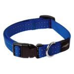 Rogz Utility Reflective Classic Collar - Nitelife Small Blue