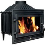Megamaster Andiron 14KW Cast Iron Fireplace