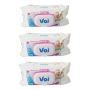 Voi Baby Wet Wipes - 3 Pack 72 Pieces