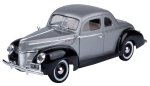 – 1:18 1940 Ford Deluxe – Grey black