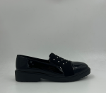Flat Brogue - 8 Black