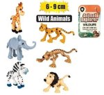 Animals Wild Cartoon Asstd 6-9CM