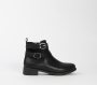 Flat Ankle Boot - 8 / Black