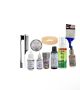 Wax Stick Glue Remover Edge Control Brush Comb Olive Tint Grip & Oil