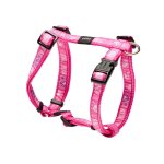 Rogz Fancy Dress Dog Classic Harness - Scooter Medium Pink Paws