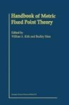 Handbook Of Metric Fixed Point Theory Hardcover 2001 Ed.