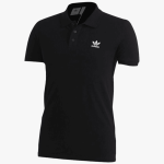 Adidas Mens Essential Short Sleeve Polo Black - 10XL