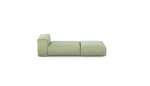 Lounger - Linen - Olive - 220CM X 84CM