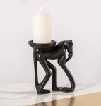 Rafiki Candle Holder - Matt Black