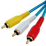 Astrum 3RCA Male To Male Av Stereo 3.0M Cable - RC303
