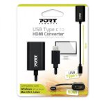 Port USB Type-c To HDMI 15CM 4K@60HZ Adapter – Black