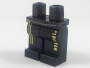 Parts Hips And Legs With Yellow Stripes And ' 1 Batfan' Pattern 970C00PB0756
