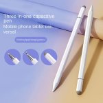 Versatile 3-IN-1 Stylus Pen For Tablets & Smartphones - Compatible For Apple For Android Oppo Xiaomi Devices - Ideal For Drawing