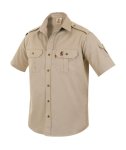 Mens Kalahari Shirt S S Stone - 3XL