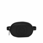 K circle Belt Bag -black nickel