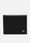 Calvin Klein Metal Ck Bifold 6CC W bill - Ck Black Smooth