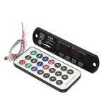 12V MP3 Wma Decoder Board Audio Module USB Tf Radio Bluetooth-compatible Wireless Music Car MP3 Player With Remote Control