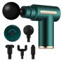 Massage Gun Portable Cordless Muscle 4 Tips 6 Spd Rechargeable