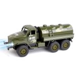 Combat Flat Bottom Truck Vehicles Toy – Camouflage Military Tanker
